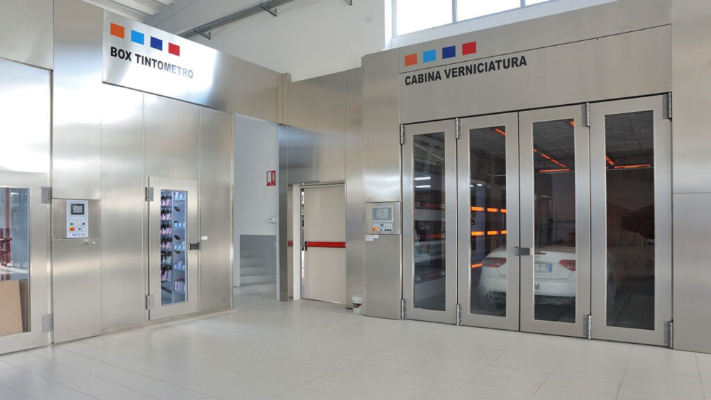 Cabina-verniciatura
